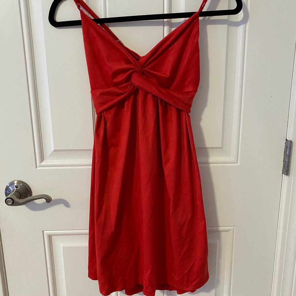 Red dress from Lucy in the Sky